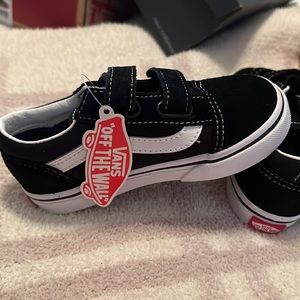Brand new, never been worn vans toddler size 8